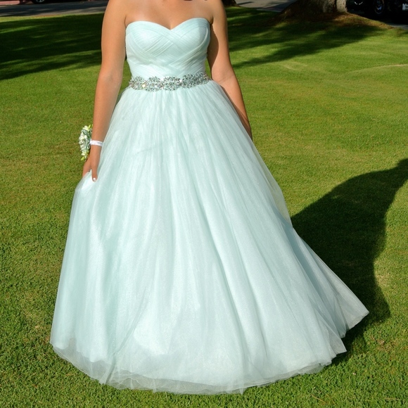 cinderella inspired prom dress